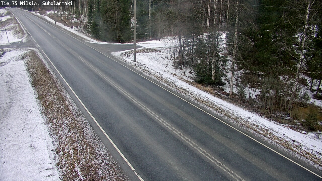 Kelikamerat Kuva Tie 75 Nilsiä, Suholanmäki, Kuopio, Pohjois-Savo