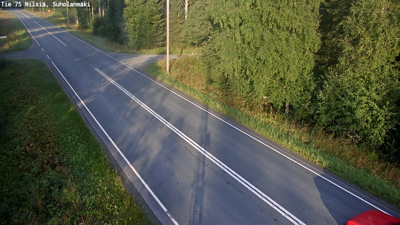 Weather Camera Image Road 75 Nilsiä, Suholanmäki, Kuopio, Pohjois-Savo
