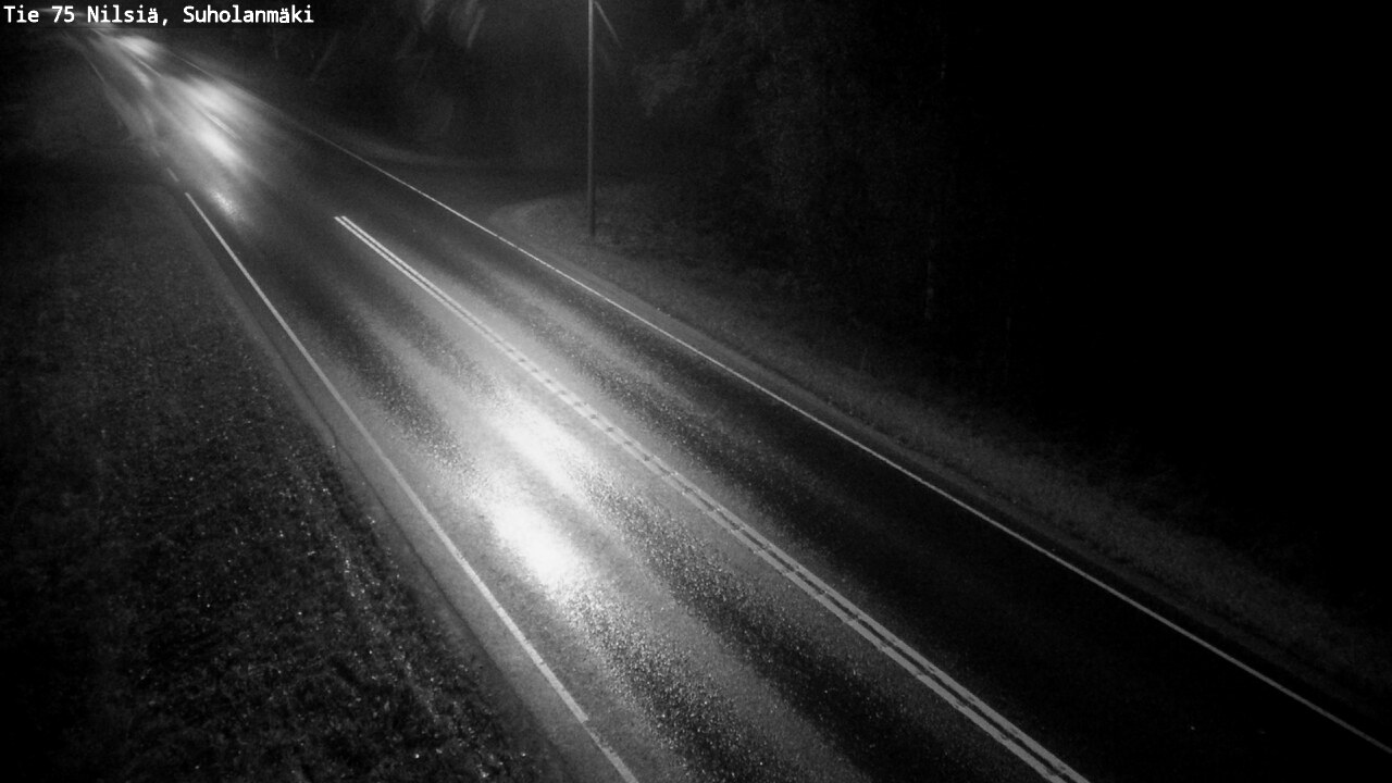 Weather Camera Image Road 75 Nilsiä, Suholanmäki, Kuopio, Pohjois-Savo