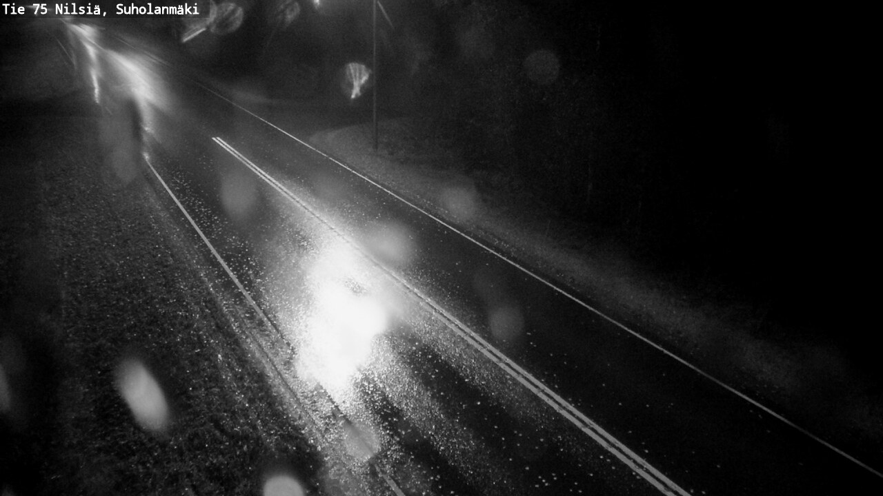 Weather Camera Image Road 75 Nilsiä, Suholanmäki, Kuopio, Pohjois-Savo