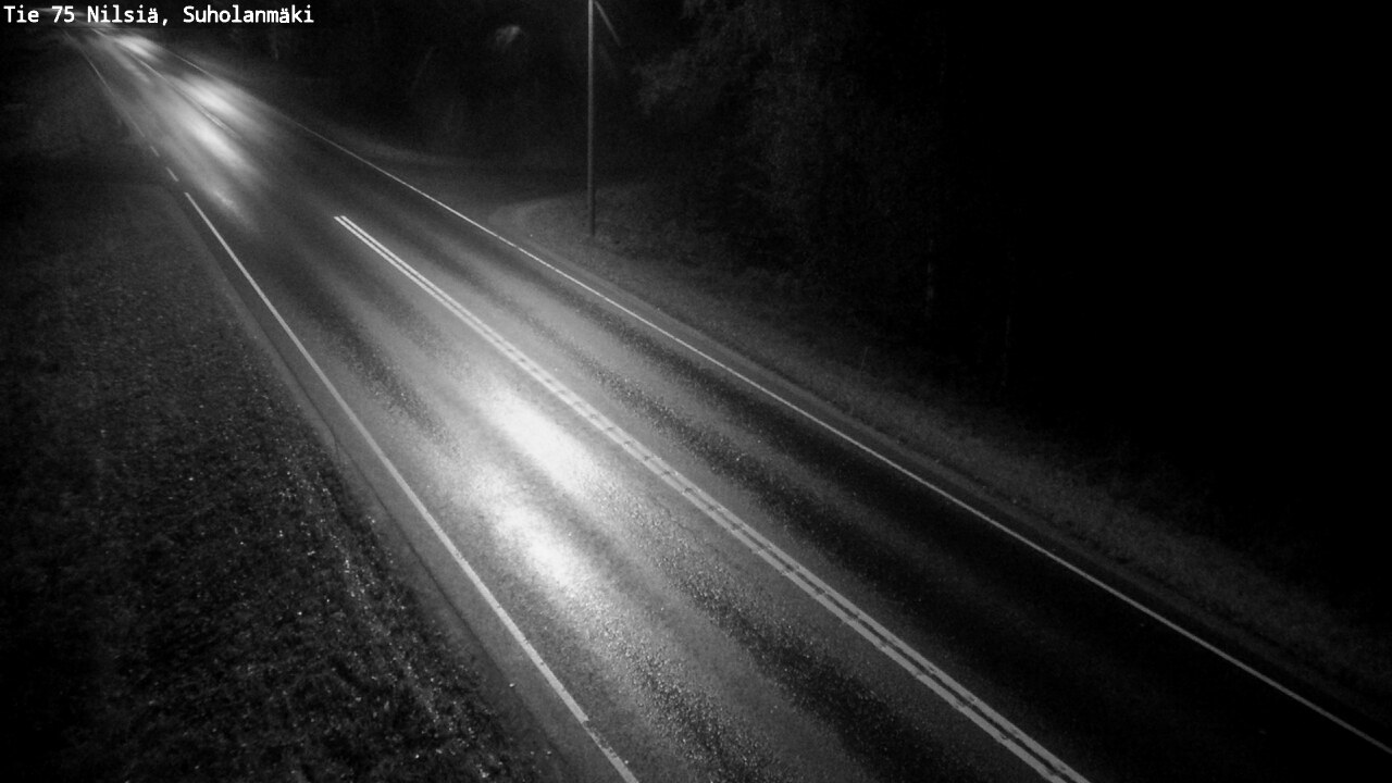 Weather Camera Image Road 75 Nilsiä, Suholanmäki, Kuopio, Pohjois-Savo