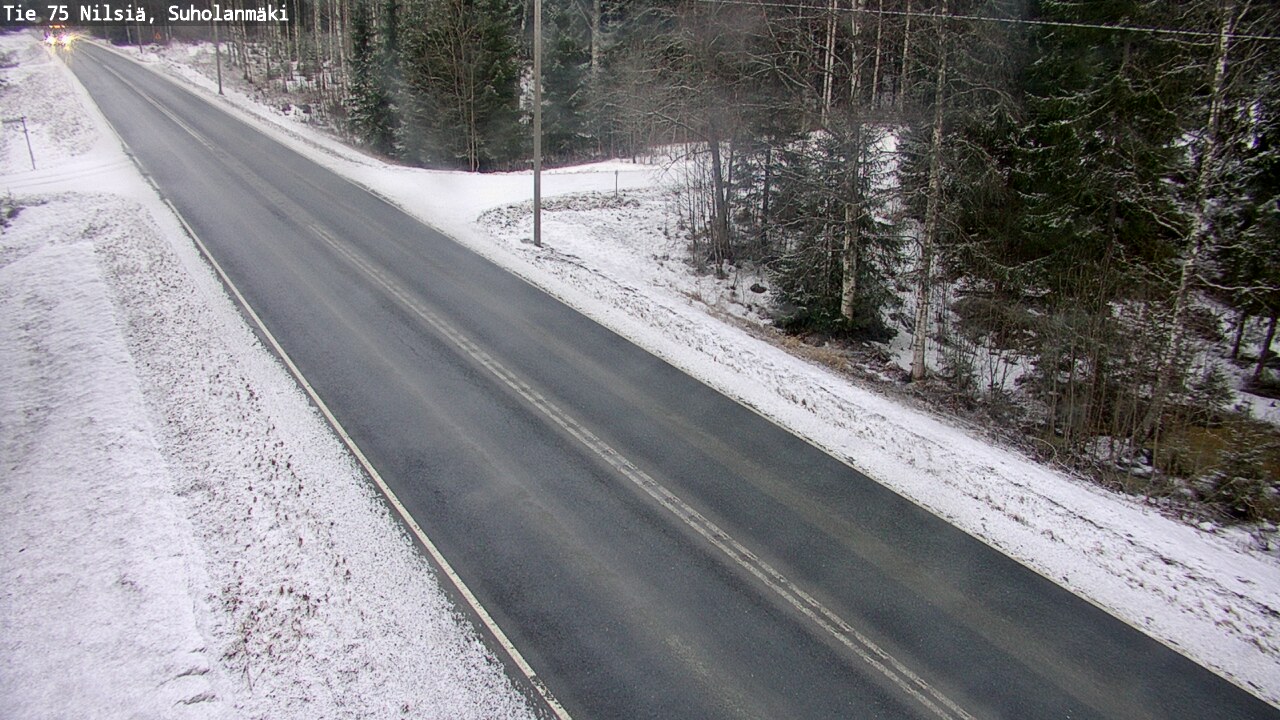Kelikamerat Kuva Tie 75 Nilsiä, Suholanmäki, Kuopio, Pohjois-Savo