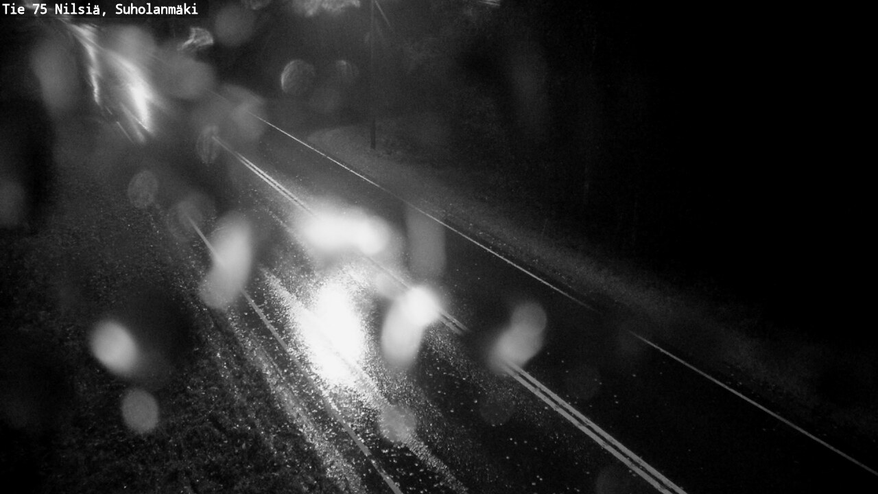 Weather Camera Image Road 75 Nilsiä, Suholanmäki, Kuopio, Pohjois-Savo