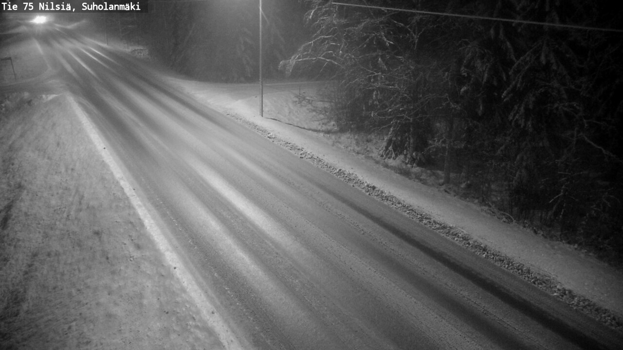 Weather Camera Image Road 75 Nilsiä, Suholanmäki, Kuopio, Pohjois-Savo