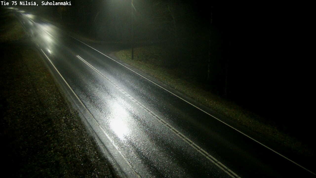 Weather Camera Image Road 75 Nilsiä, Suholanmäki, Kuopio, Pohjois-Savo
