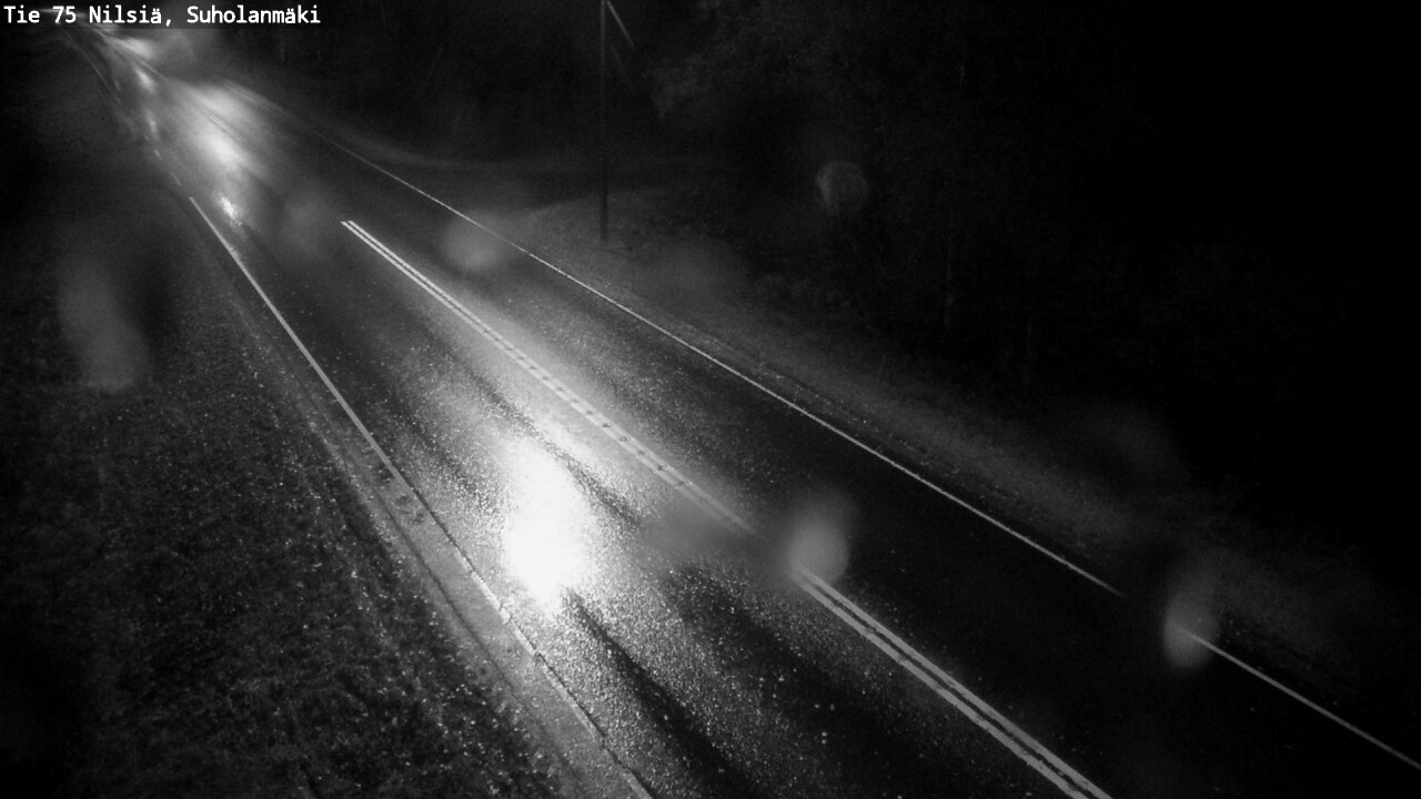 Weather Camera Image Road 75 Nilsiä, Suholanmäki, Kuopio, Pohjois-Savo