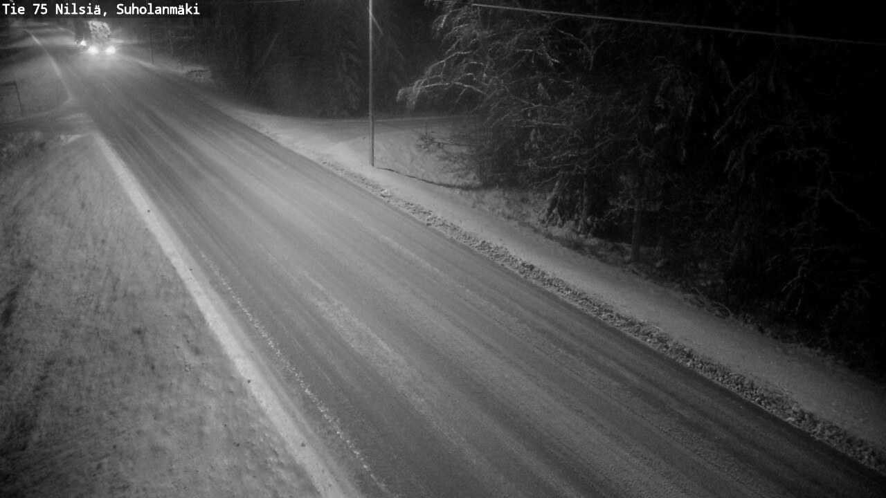 Weather Camera Image Road 75 Nilsiä, Suholanmäki, Kuopio, Pohjois-Savo