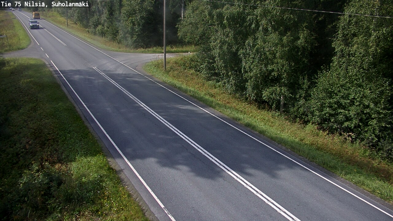 Kelikamerat Kuva Tie 75 Nilsiä, Suholanmäki, Kuopio, Pohjois-Savo