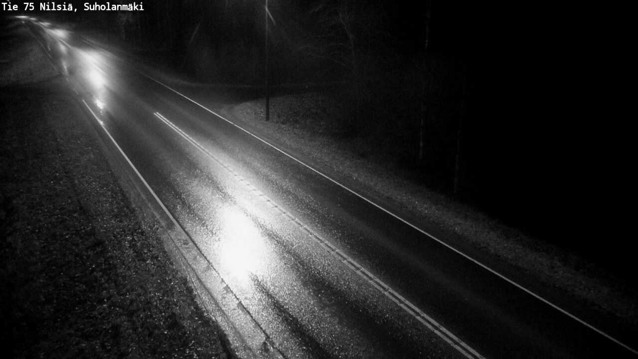 Weather Camera Image Road 75 Nilsiä, Suholanmäki, Kuopio, Pohjois-Savo