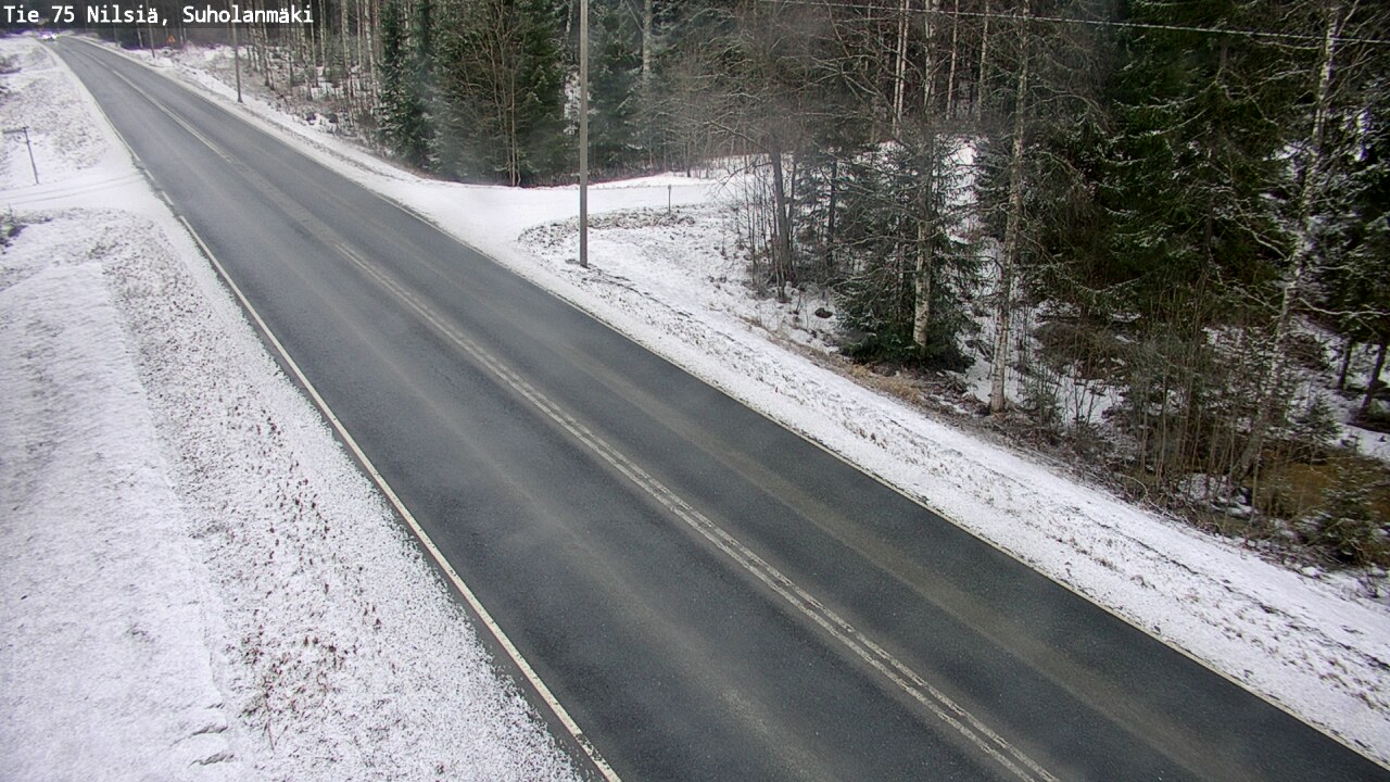 Kelikamerat Kuva Tie 75 Nilsiä, Suholanmäki, Kuopio, Pohjois-Savo