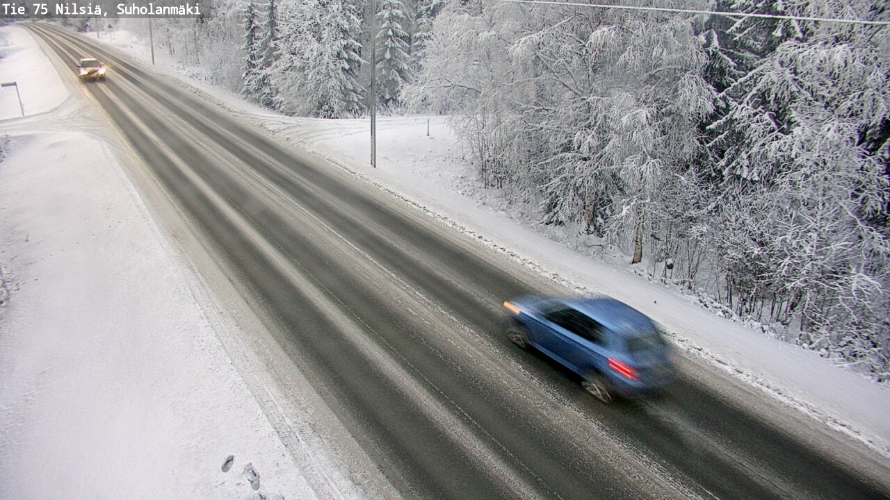 Kelikamerat Kuva Tie 75 Nilsiä, Suholanmäki, Kuopio, Pohjois-Savo