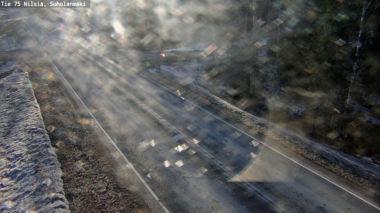 Kelikamerat Kuva Tie 75 Nilsiä, Suholanmäki, Kuopio, Pohjois-Savo