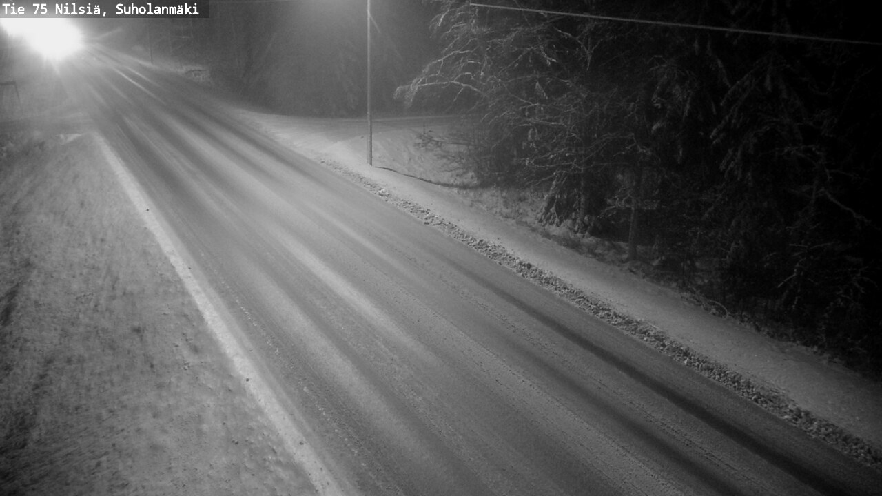 Weather Camera Image Road 75 Nilsiä, Suholanmäki, Kuopio, Pohjois-Savo