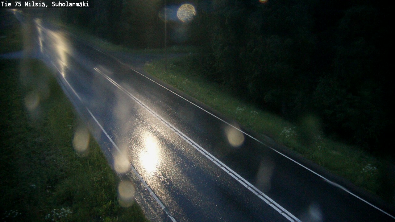 Weather Camera Image Road 75 Nilsiä, Suholanmäki, Kuopio, Pohjois-Savo