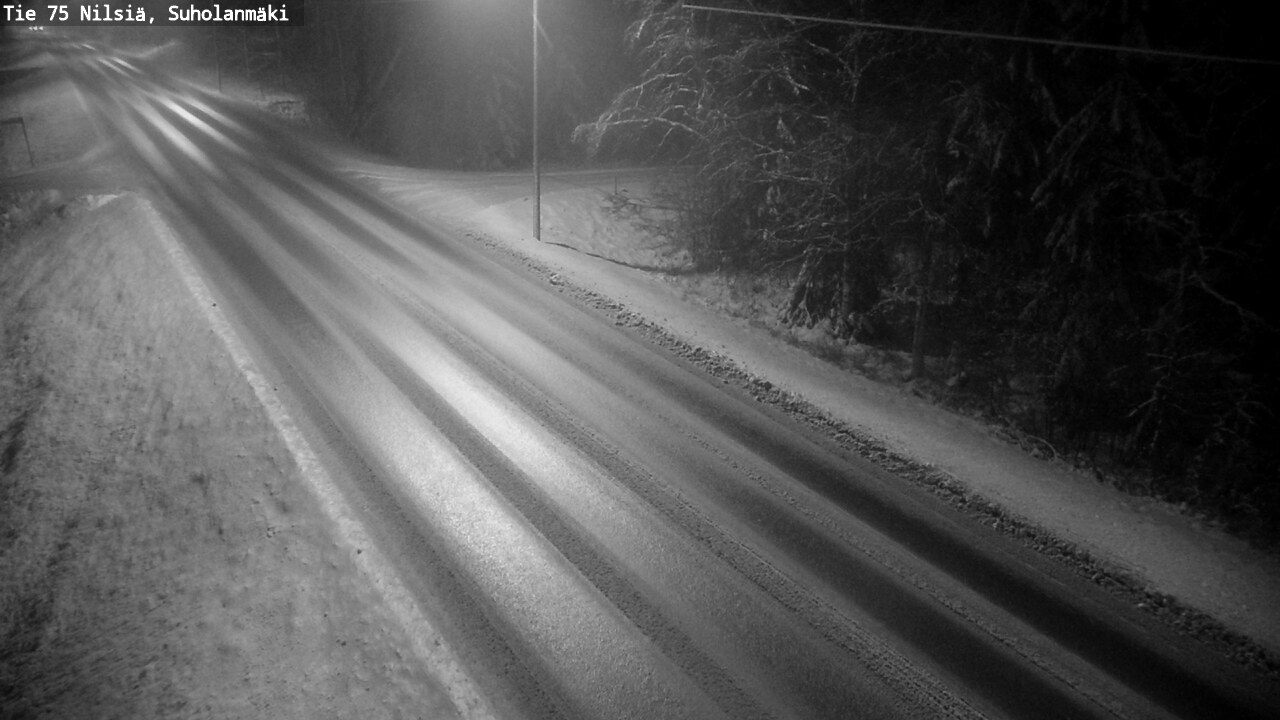 Weather Camera Image Road 75 Nilsiä, Suholanmäki, Kuopio, Pohjois-Savo