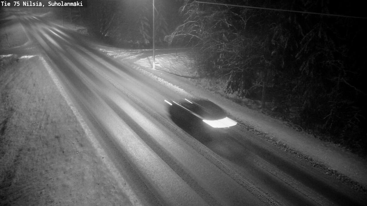 Weather Camera Image Road 75 Nilsiä, Suholanmäki, Kuopio, Pohjois-Savo