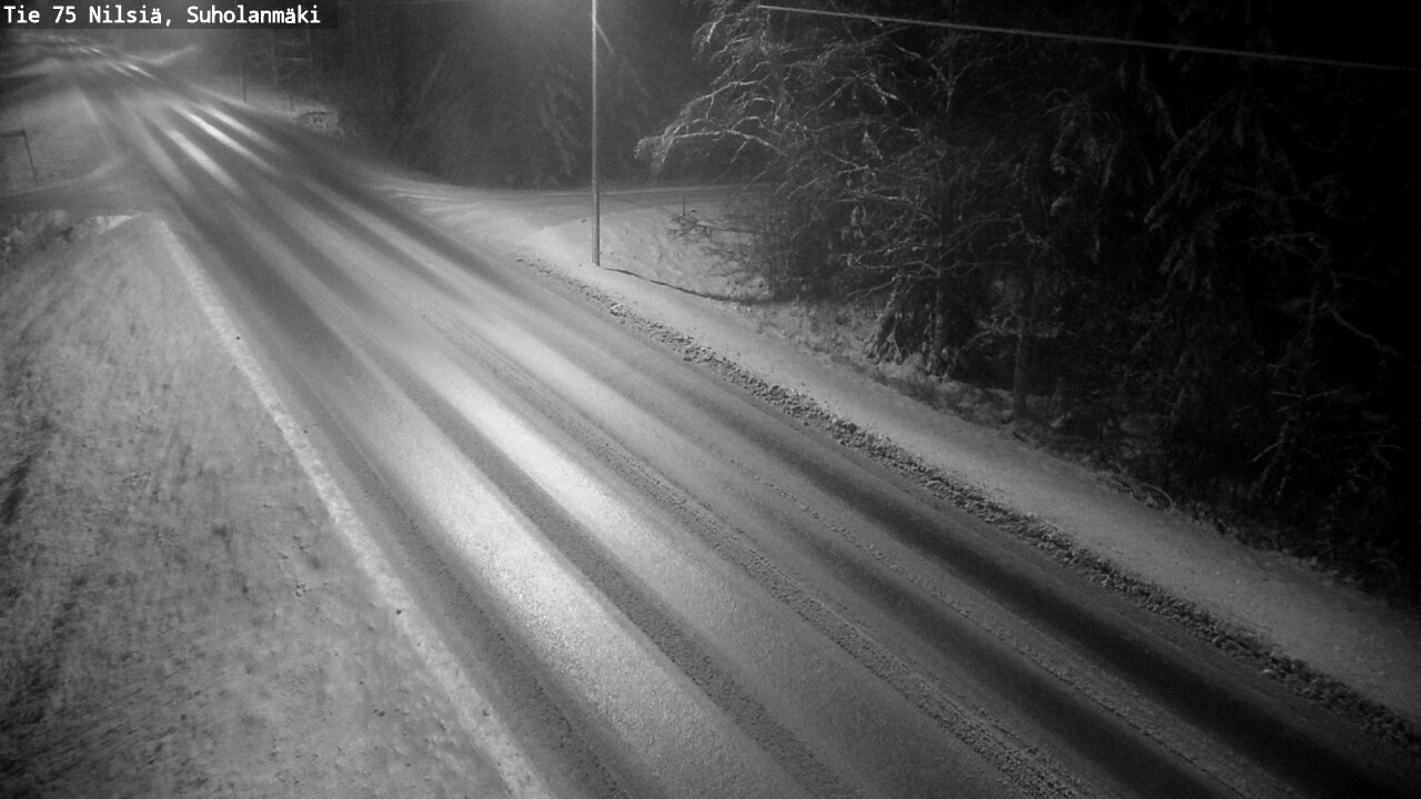 Weather Camera Image Road 75 Nilsiä, Suholanmäki, Kuopio, Pohjois-Savo