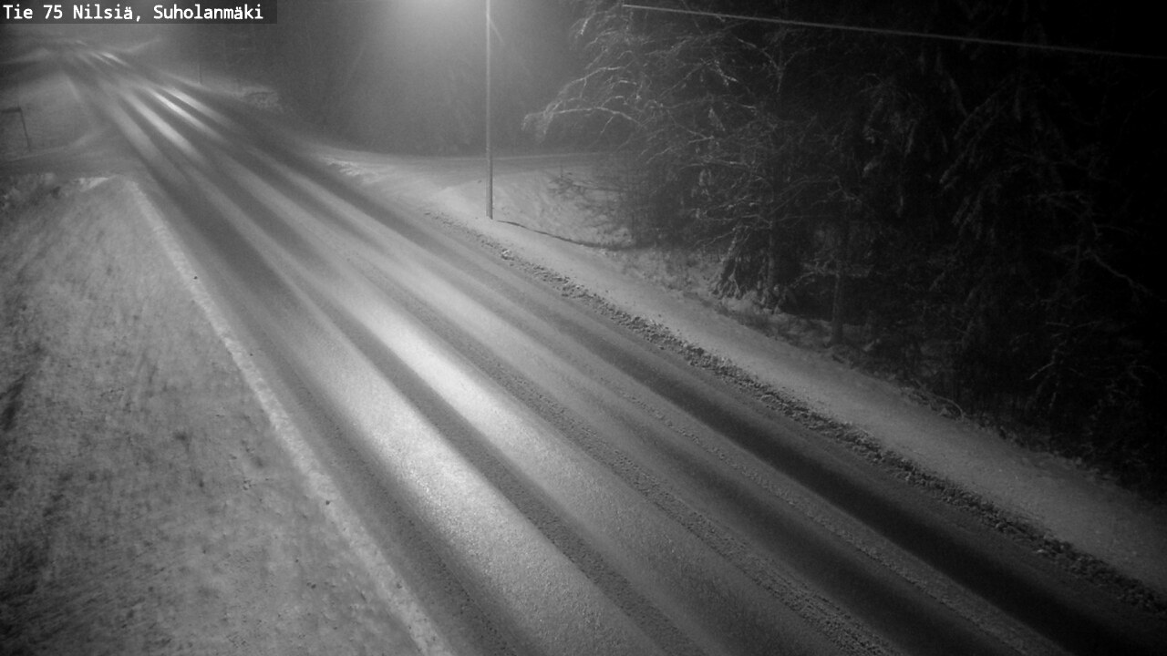 Weather Camera Image Road 75 Nilsiä, Suholanmäki, Kuopio, Pohjois-Savo