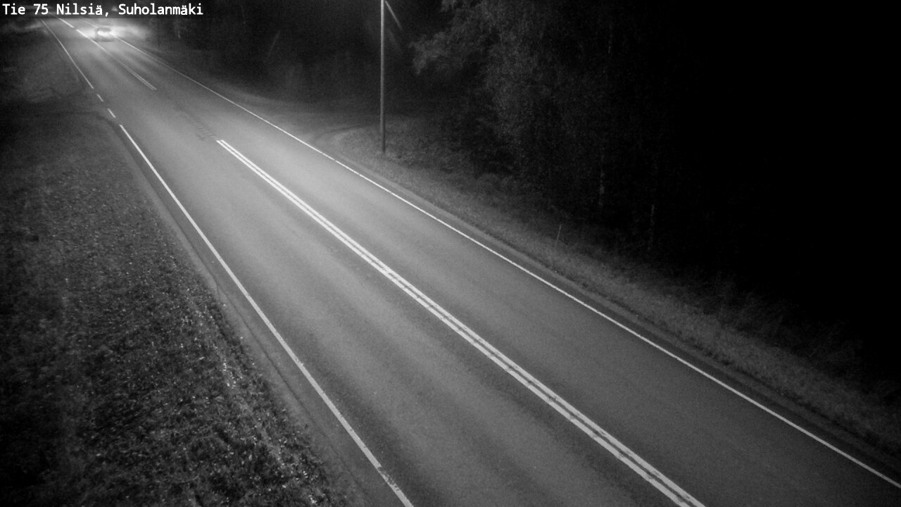 Weather Camera Image Road 75 Nilsiä, Suholanmäki, Kuopio, Pohjois-Savo