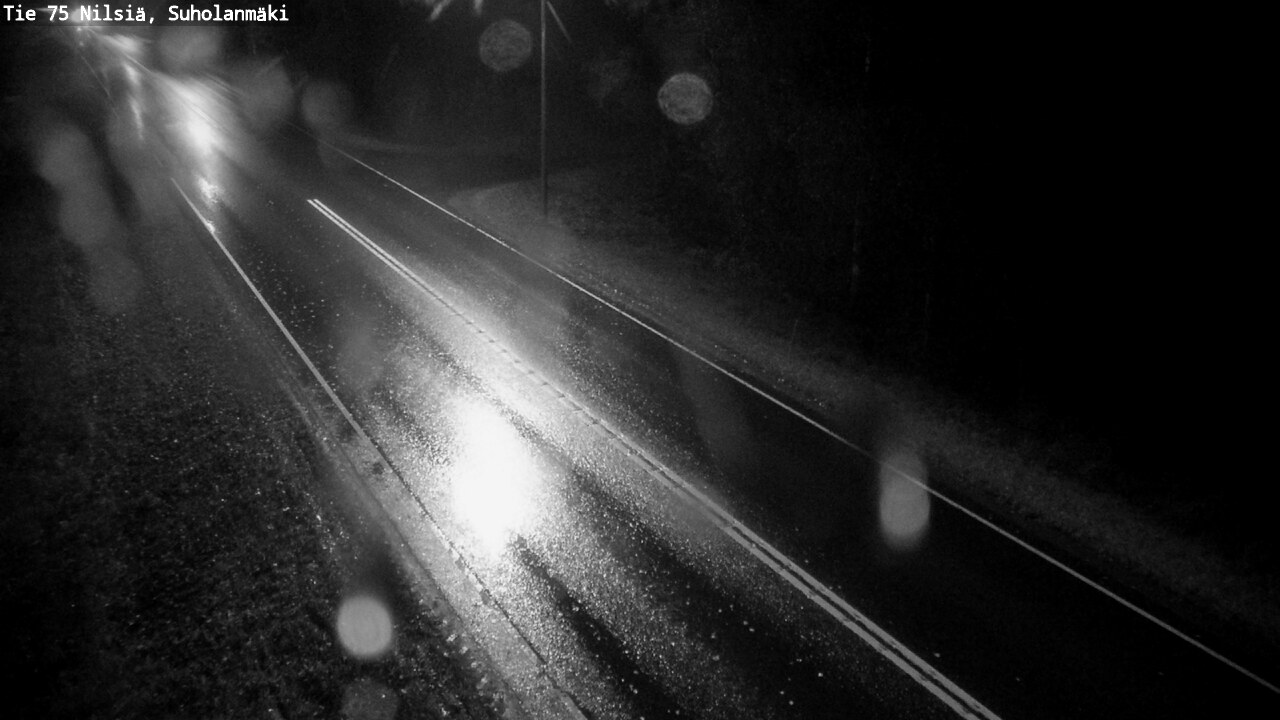 Weather Camera Image Road 75 Nilsiä, Suholanmäki, Kuopio, Pohjois-Savo