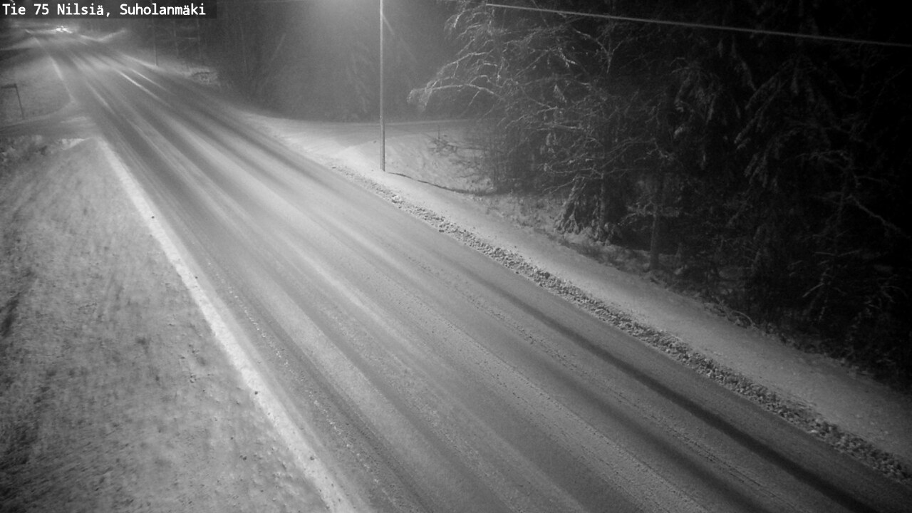 Weather Camera Image Road 75 Nilsiä, Suholanmäki, Kuopio, Pohjois-Savo
