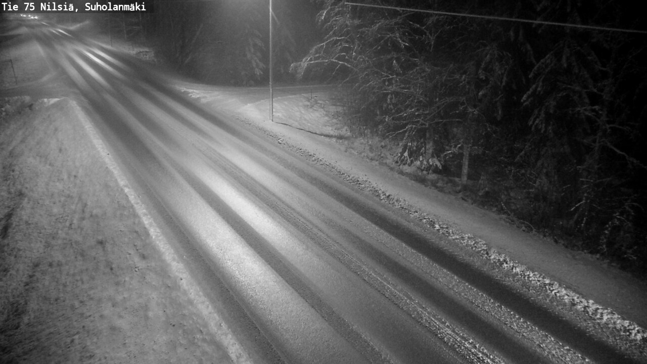 Weather Camera Image Road 75 Nilsiä, Suholanmäki, Kuopio, Pohjois-Savo