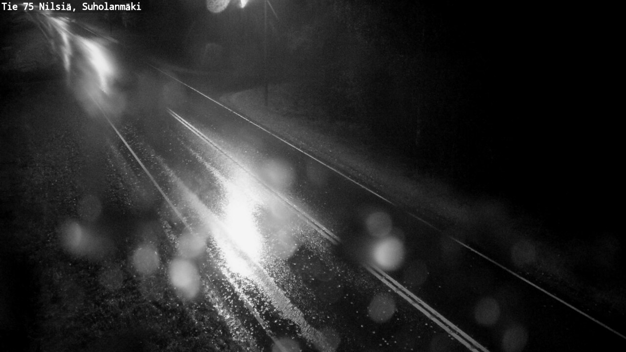 Weather Camera Image Road 75 Nilsiä, Suholanmäki, Kuopio, Pohjois-Savo