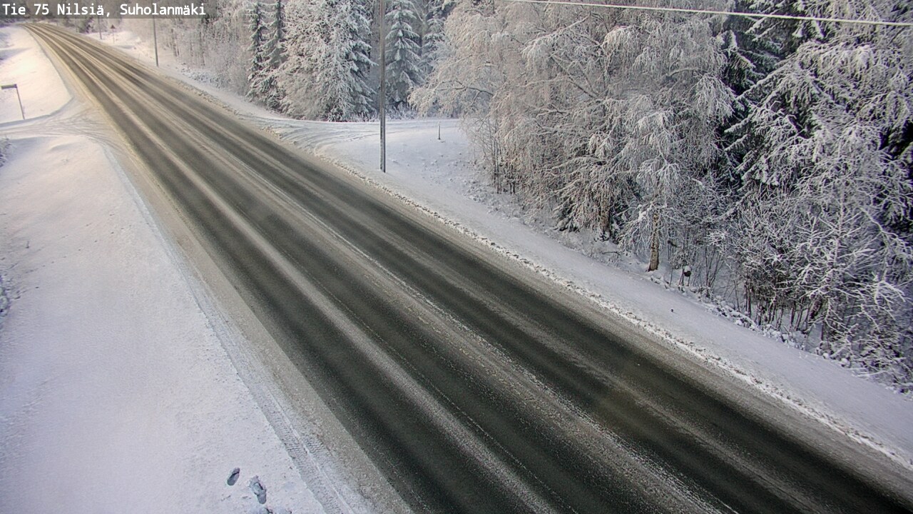 Kelikamerat Kuva Tie 75 Nilsiä, Suholanmäki, Kuopio, Pohjois-Savo