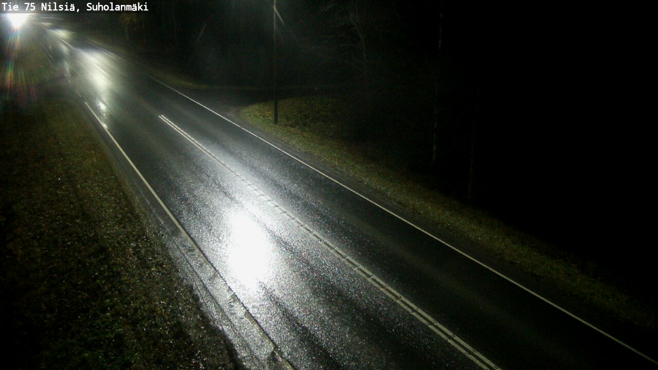 Weather Camera Image Väg 75 Nilsiä, Suholanmäki, Kuopio, Pohjois-Savo
