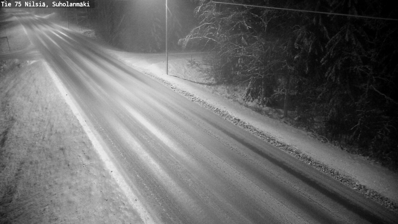 Weather Camera Image Road 75 Nilsiä, Suholanmäki, Kuopio, Pohjois-Savo