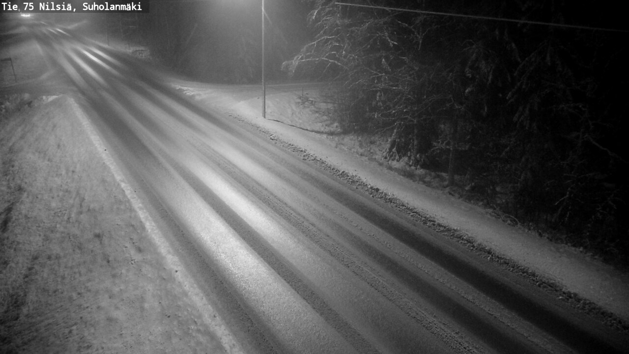 Weather Camera Image Road 75 Nilsiä, Suholanmäki, Kuopio, Pohjois-Savo