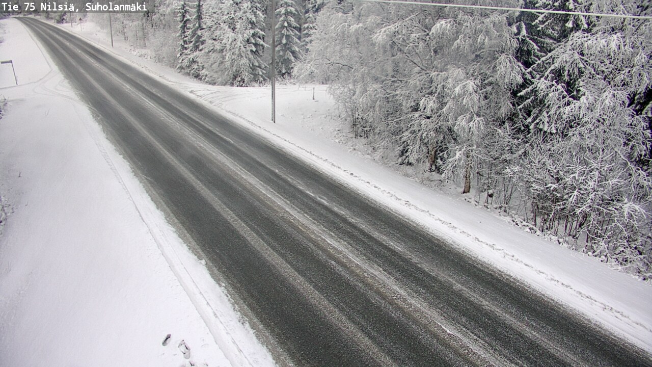 Kelikamerat Kuva Tie 75 Nilsiä, Suholanmäki, Kuopio, Pohjois-Savo