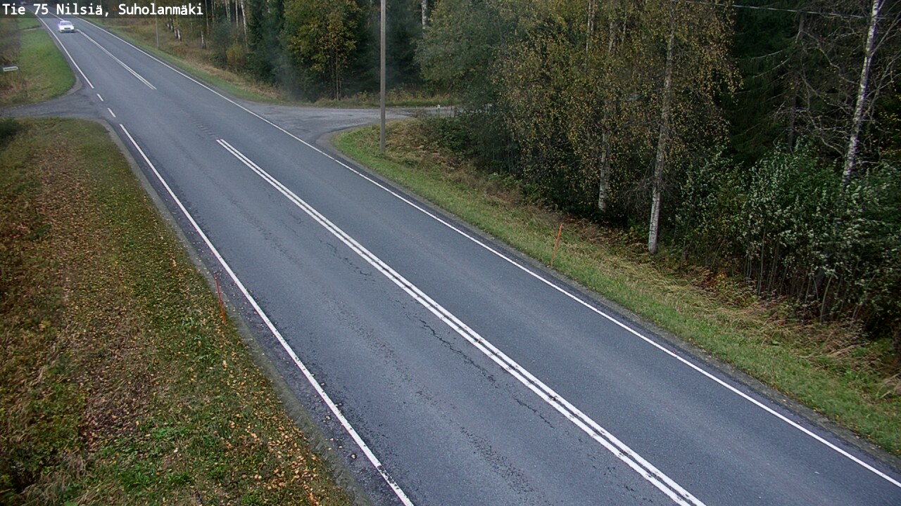 Weather Camera Image Road 75 Nilsiä, Suholanmäki, Kuopio, Pohjois-Savo