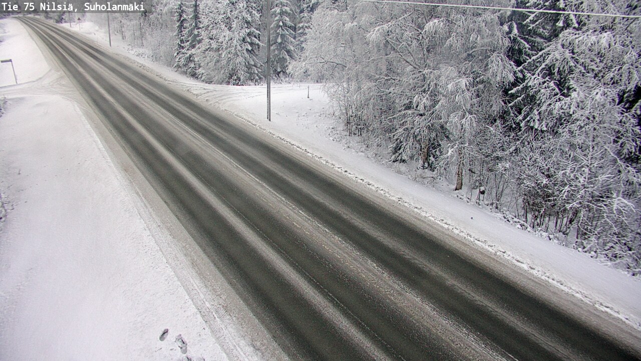 Kelikamerat Kuva Tie 75 Nilsiä, Suholanmäki, Kuopio, Pohjois-Savo