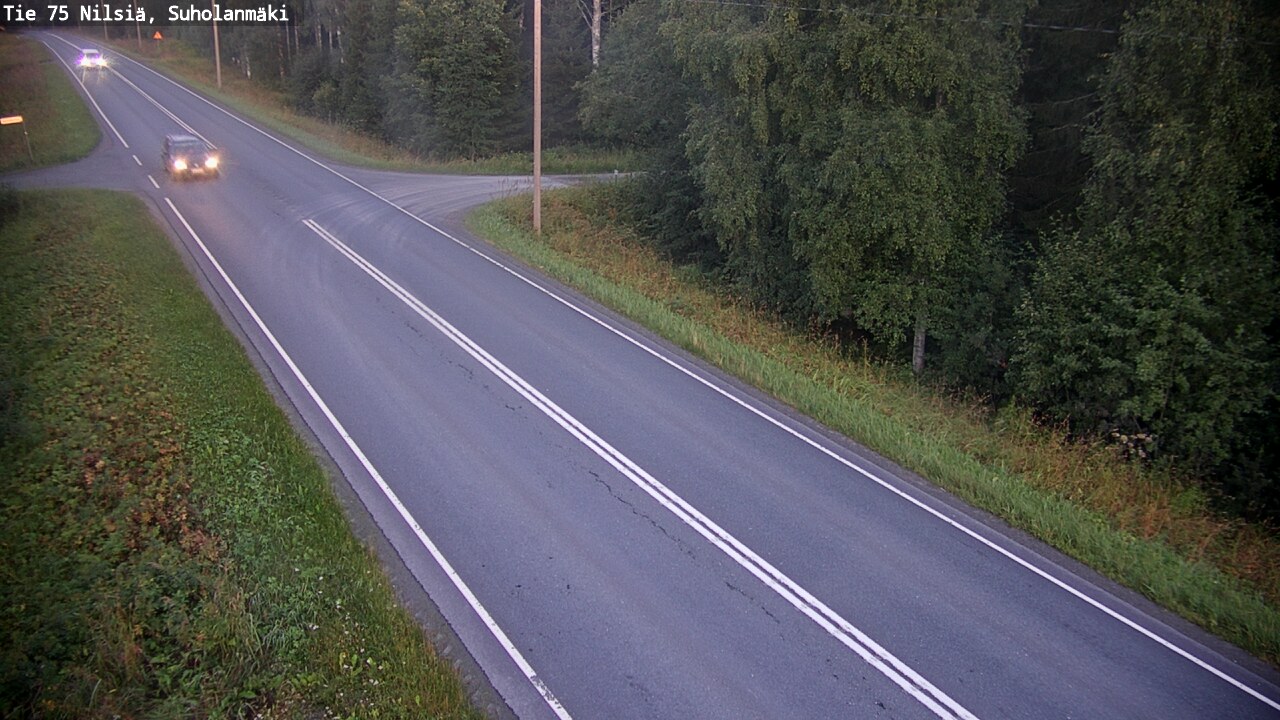 Kelikamerat Kuva Tie 75 Nilsiä, Suholanmäki, Kuopio, Pohjois-Savo