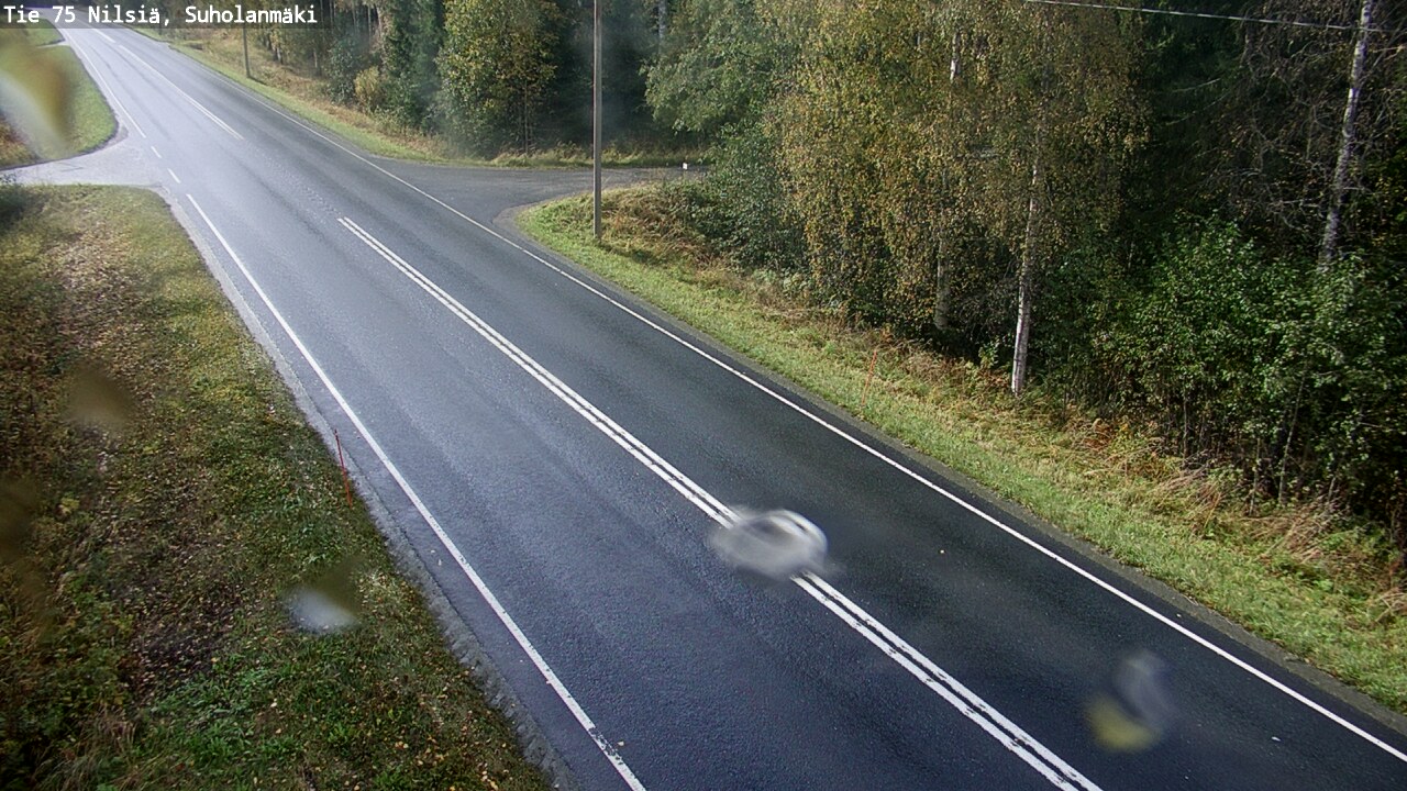 Weather Camera Image Road 75 Nilsiä, Suholanmäki, Kuopio, Pohjois-Savo