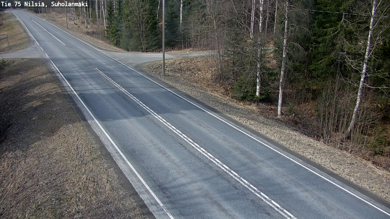 Kelikamerat Kuva Tie 75 Nilsiä, Suholanmäki, Kuopio, Pohjois-Savo