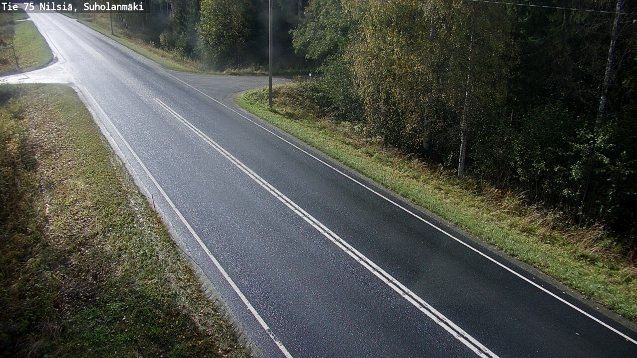 Weather Camera Image Road 75 Nilsiä, Suholanmäki, Kuopio, Pohjois-Savo