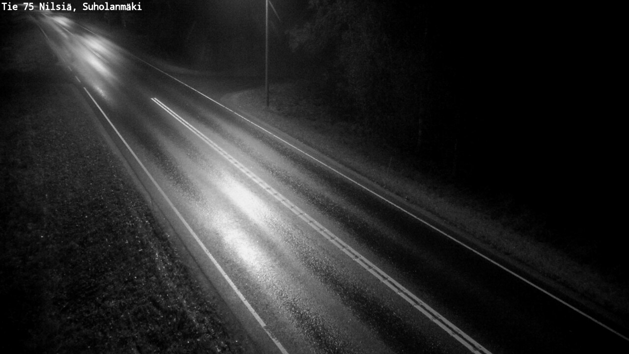 Weather Camera Image Road 75 Nilsiä, Suholanmäki, Kuopio, Pohjois-Savo