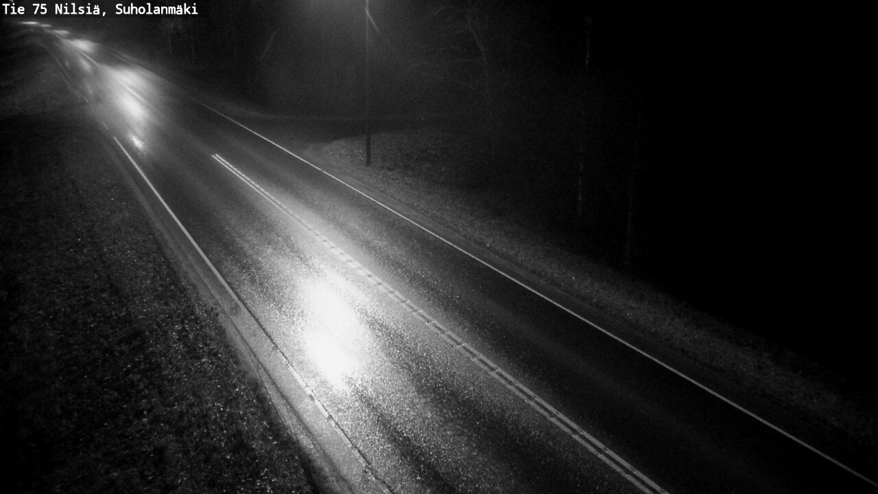 Weather Camera Image Road 75 Nilsiä, Suholanmäki, Kuopio, Pohjois-Savo