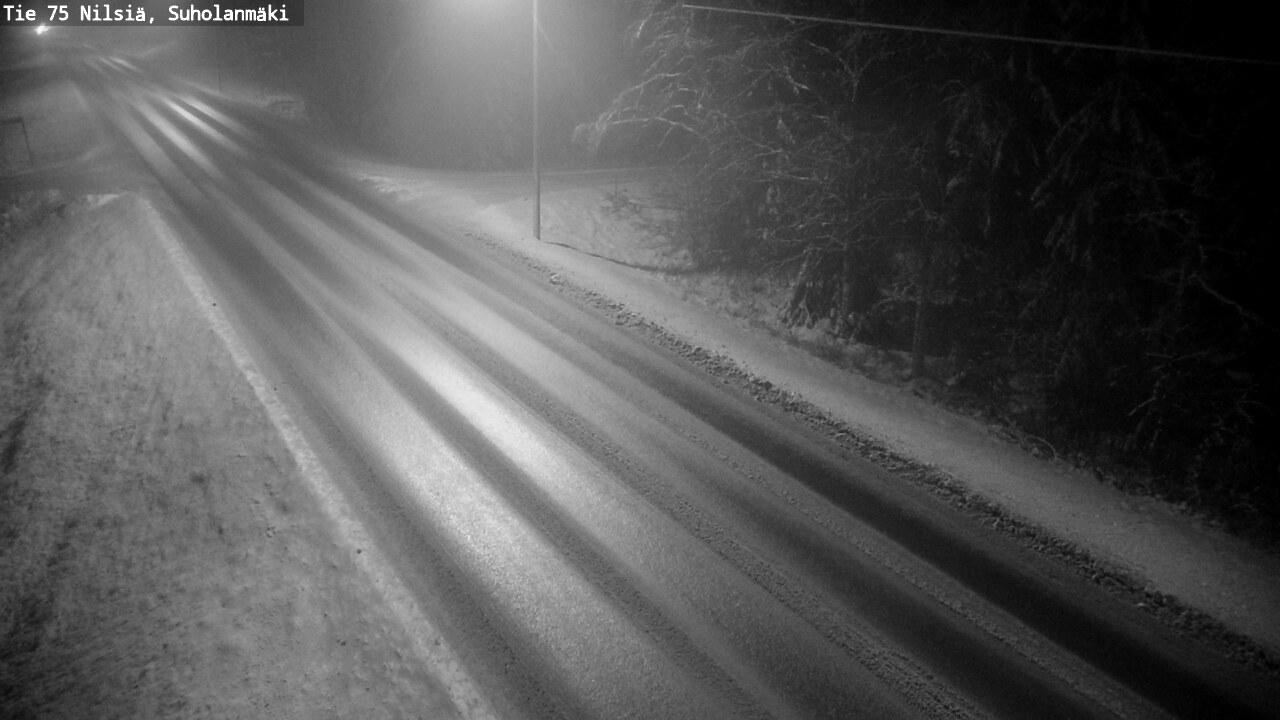 Weather Camera Image Road 75 Nilsiä, Suholanmäki, Kuopio, Pohjois-Savo