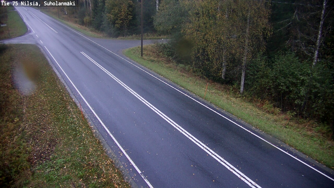 Weather Camera Image Road 75 Nilsiä, Suholanmäki, Kuopio, Pohjois-Savo