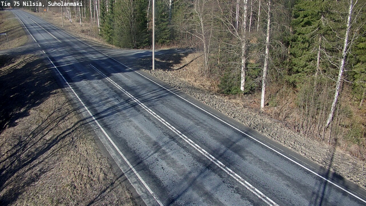 Kelikamerat Kuva Tie 75 Nilsiä, Suholanmäki, Kuopio, Pohjois-Savo