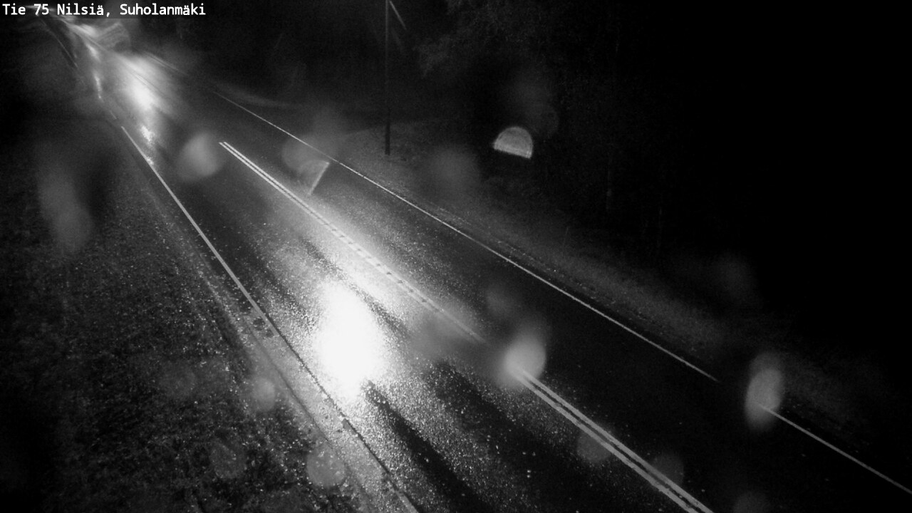Weather Camera Image Road 75 Nilsiä, Suholanmäki, Kuopio, Pohjois-Savo