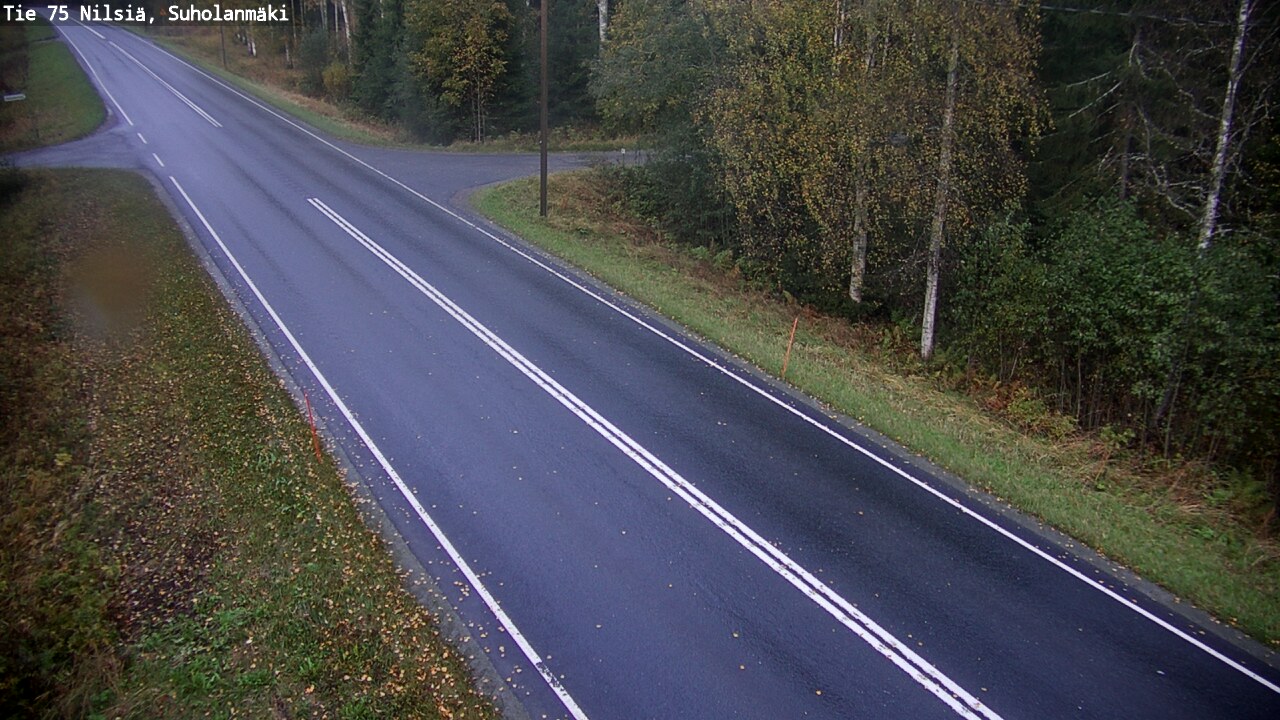 Weather Camera Image Road 75 Nilsiä, Suholanmäki, Kuopio, Pohjois-Savo