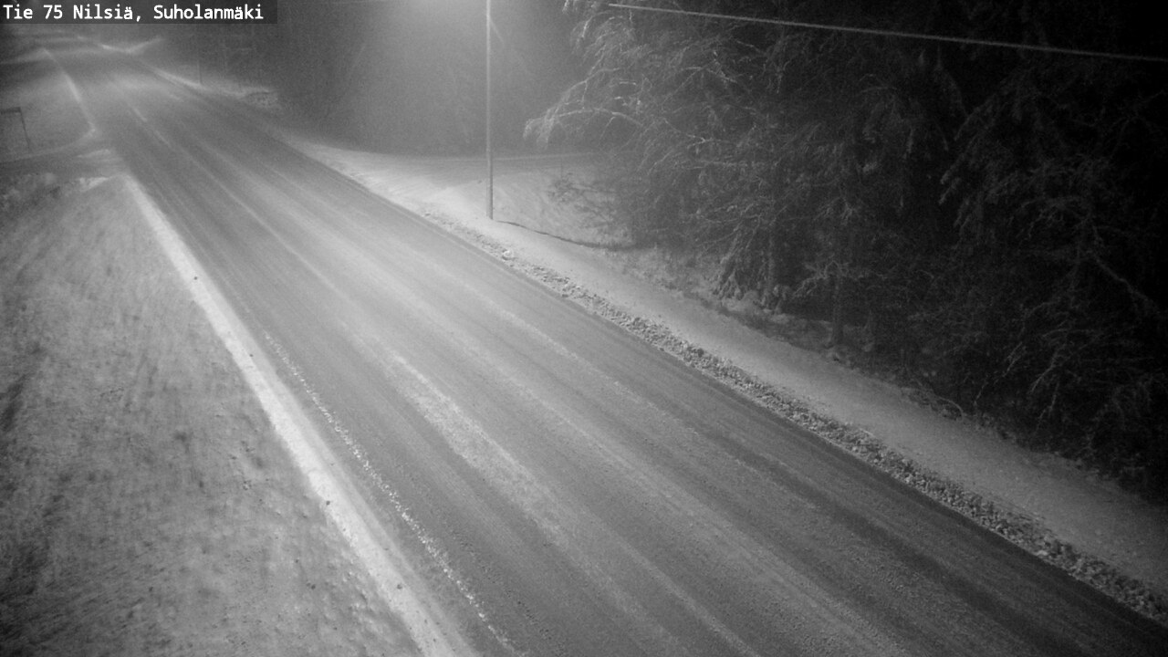 Weather Camera Image Road 75 Nilsiä, Suholanmäki, Kuopio, Pohjois-Savo