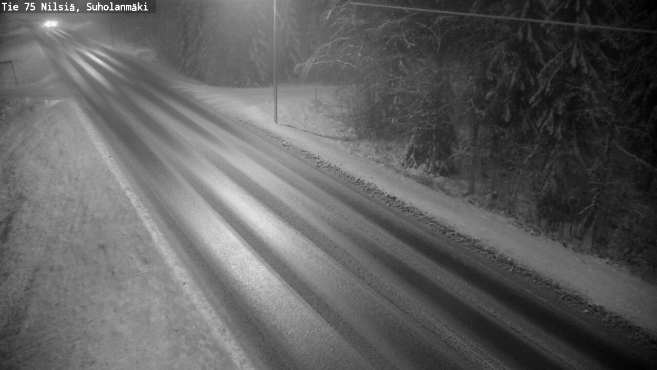Weather Camera Image Road 75 Nilsiä, Suholanmäki, Kuopio, Pohjois-Savo