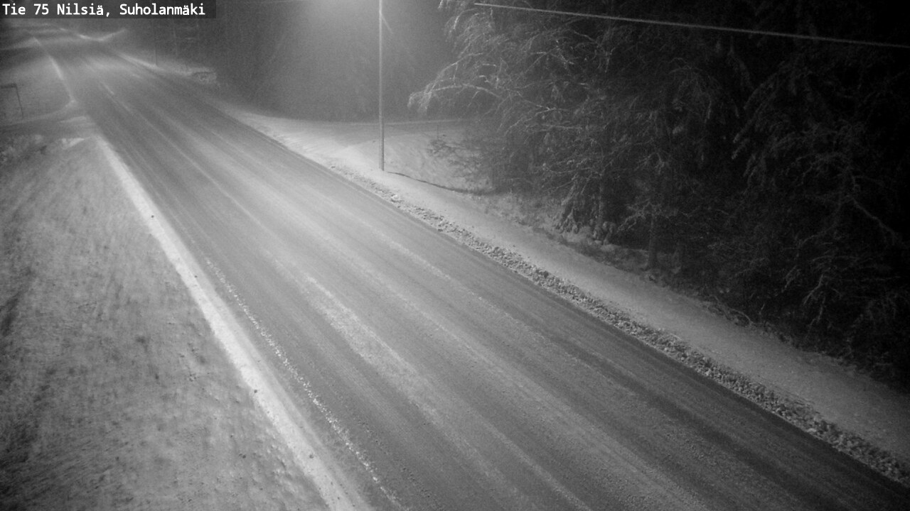 Weather Camera Image Road 75 Nilsiä, Suholanmäki, Kuopio, Pohjois-Savo