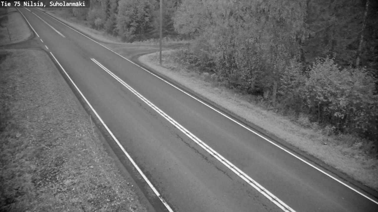 Weather Camera Image Road 75 Nilsiä, Suholanmäki, Kuopio, Pohjois-Savo