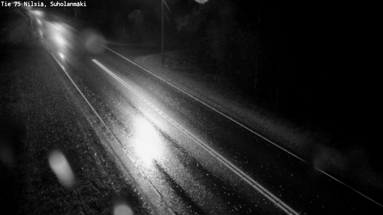 Weather Camera Image Road 75 Nilsiä, Suholanmäki, Kuopio, Pohjois-Savo